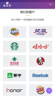 跨屏响应式广告设计公司网站模板 智能适应电脑、平板与手机